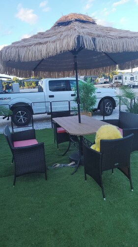 Very Nice RV set up and ready on multiple acres near peaceful Bethalto Illinois