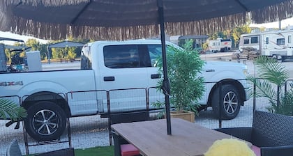 Very Nice RV set up and ready on multiple acres near peaceful Bethalto Illinois