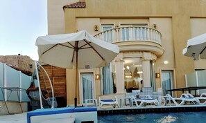 Outdoor pool, a heated pool - Selena bay resort villa 5 BR in Hurghada (Hurghada)