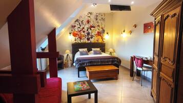 Chambre Double, vue jardin (Côté Campagne)