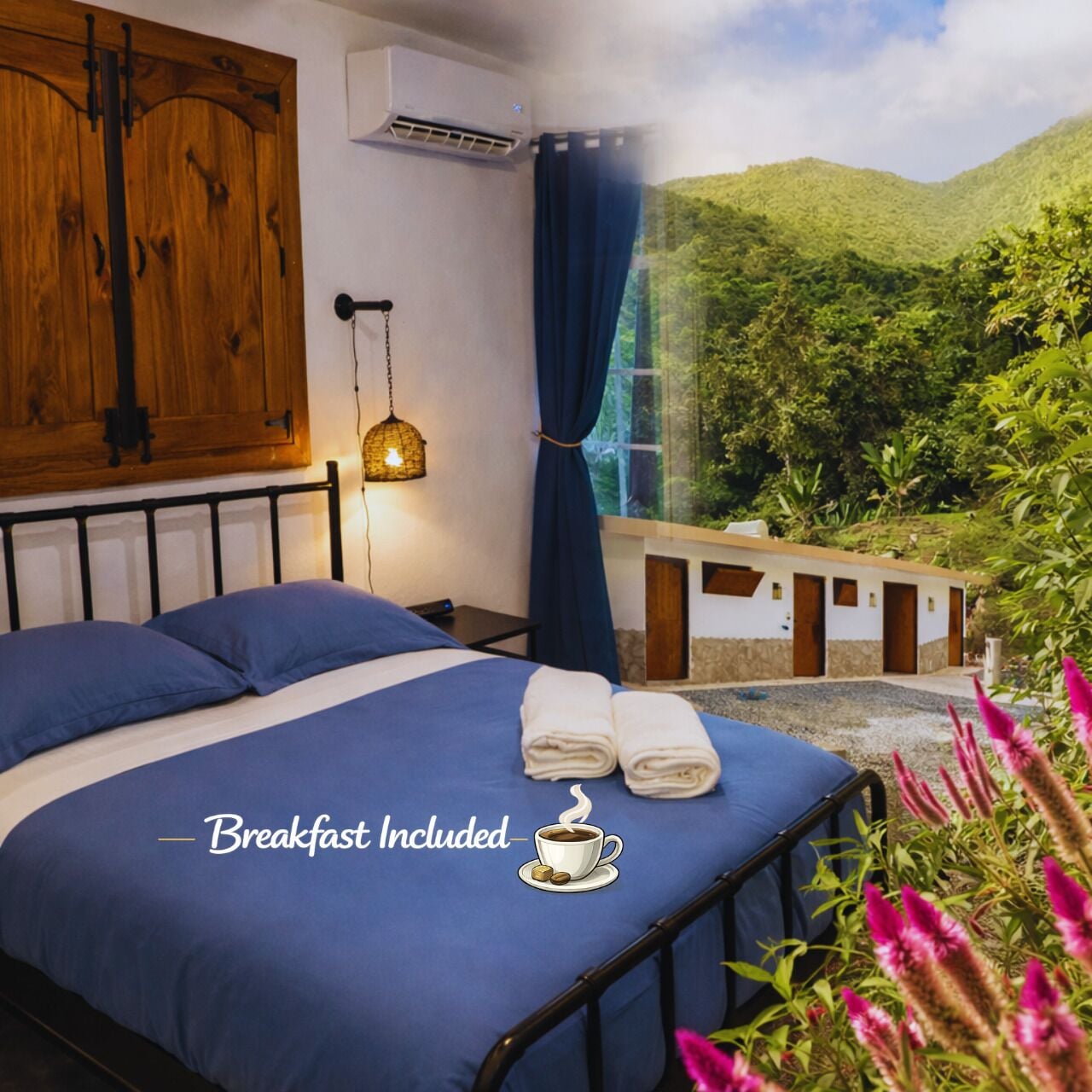 1 bedroom, iron/ironing board, free WiFi, bed sheets