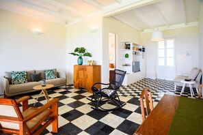 Living area - Villa de Marion - Luxury and calm at Le Lorrain (Le Lorrain)
