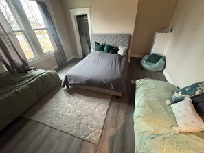 3 habitaciones, wifi, ropa de cama y acceso para silla de ruedas 