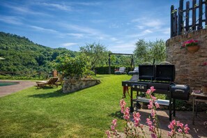 Terrace/patio - Villa Angolo Fiorito (Marche)