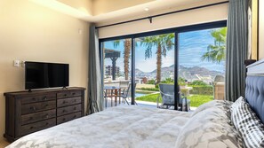 2 bedrooms, iron/ironing board, WiFi, bed sheets - Chic & Cozy 2BR Oceanview Condo (Cabo San Lucas)
