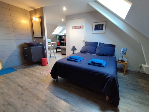 Les nichoirs - 60m² room in Vouvray - bathroom and separate toilet
