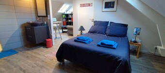 Les nichoirs - 60m² room in Vouvray - bathroom and separate toilet