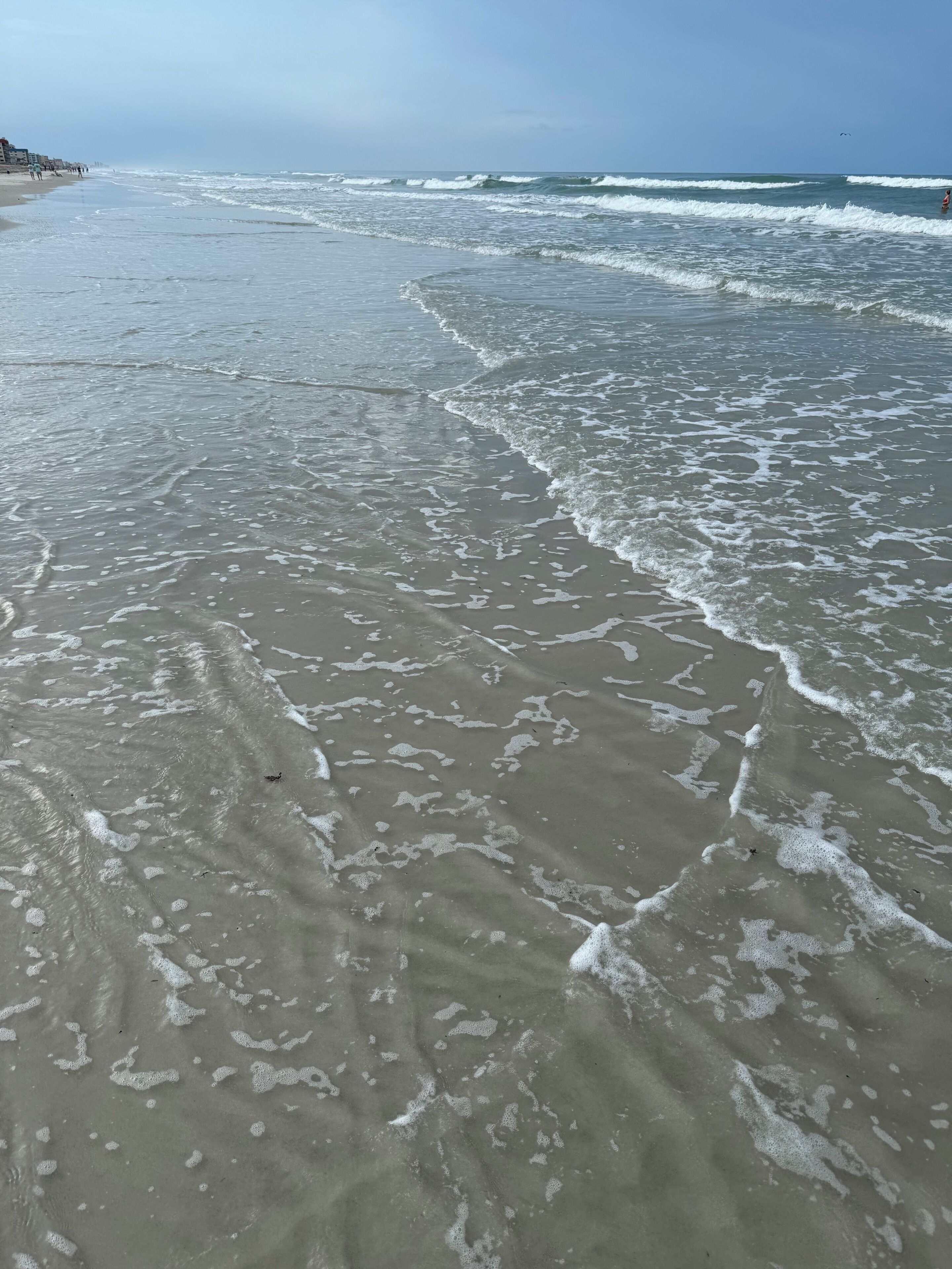 On the beach