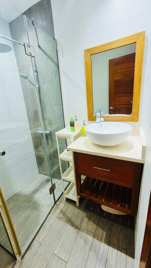 Shower, hair dryer, bidet, towels - Detached villa with pool and garden - Punca Cana Village (Punta Cana)