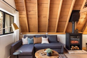 Interior - A-Frame Cabin & Romantic Retreat (Pine)