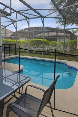 Serenity - 5 Beds 3 bathrooms - 20 min Florida Disney Heated Pool Home