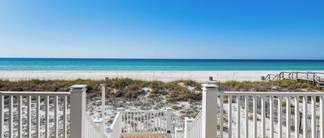 Ubicación a pie de playa