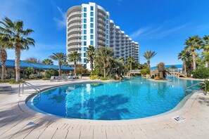 Pool - 2026 Updated 2BR | Largest Lagoon Size Pool (Destin)
