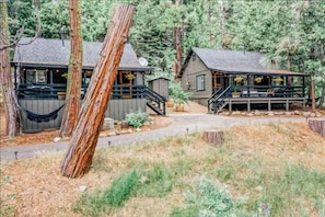 Exterior - The Hide-Out! A Boho Cabin AC- Wi-fi (Mi-Wuk Village)