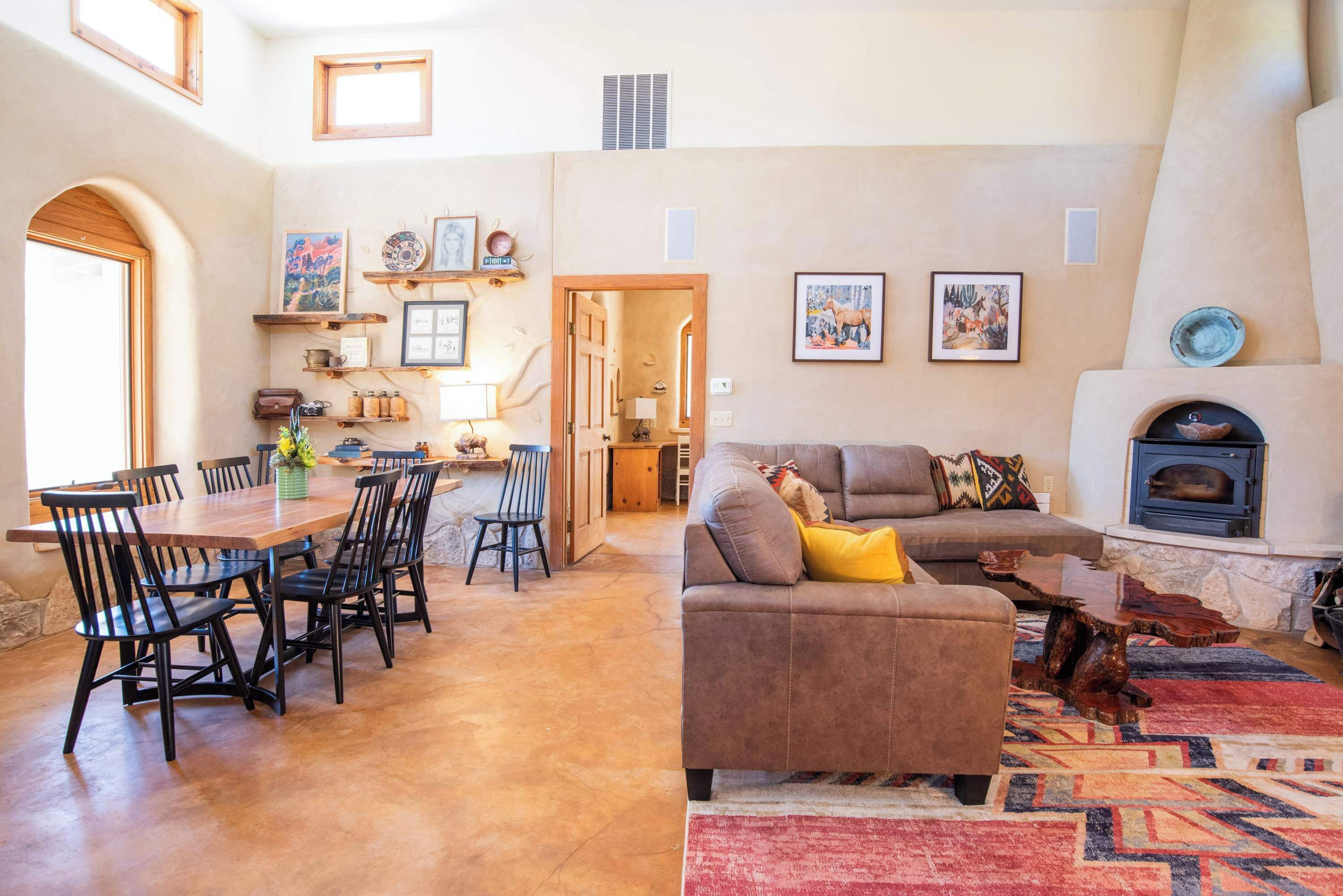 House, Multiple Beds, Patio, Garden View (Sacred River Retreat) | Living area