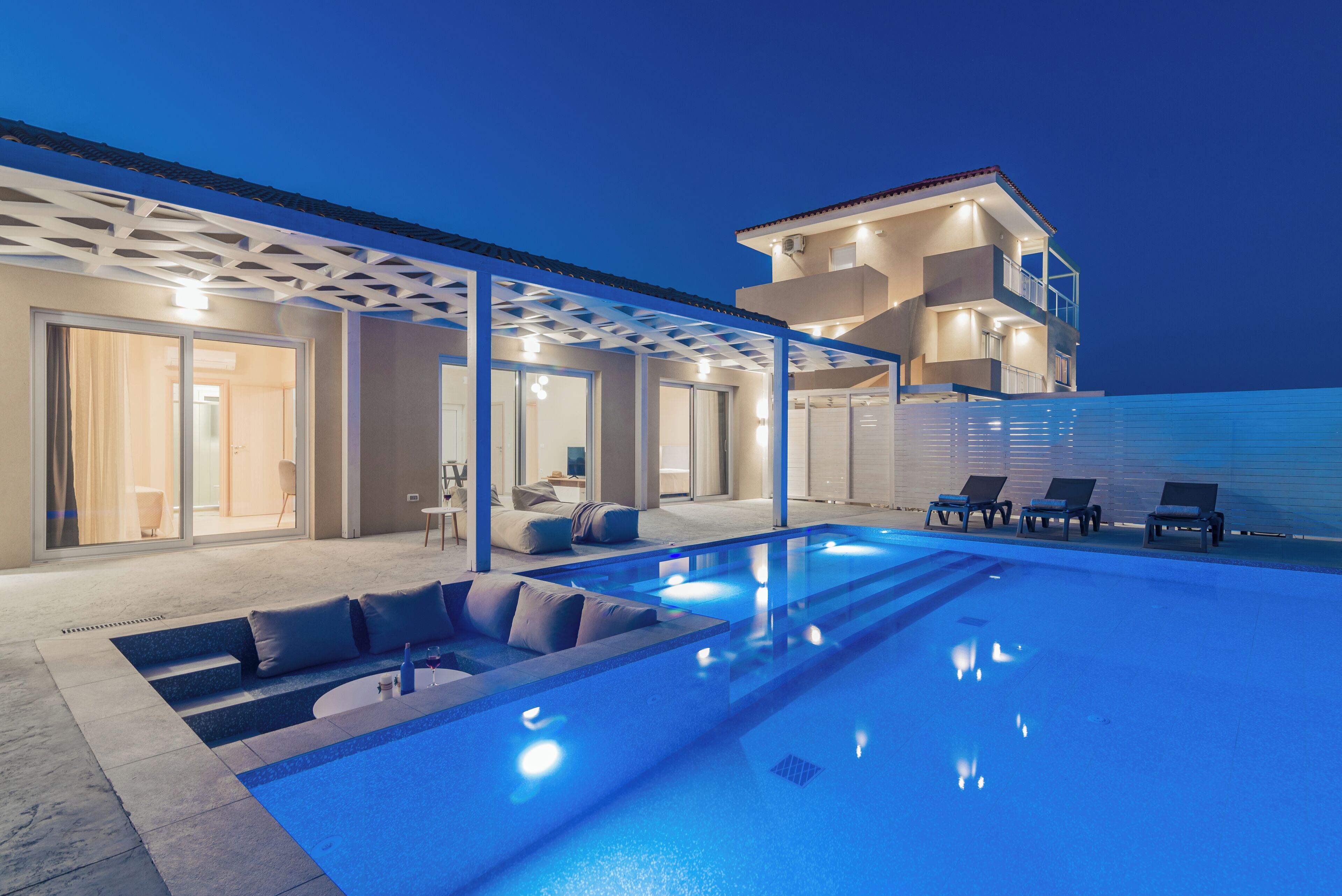 Luxury Villa, 2 Bedrooms, Private Pool, Mountain View | Pool | 7 outdoor pools