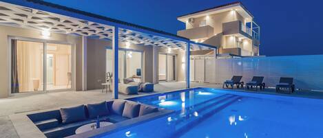 Luxury Villa, 2 Bedrooms, Private Pool, Mountain View | Pool | 7 outdoor pools