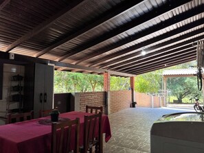 Opções para refeição ao ar livre