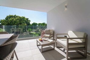 Outdoor dining - Spectacular Golf front 3BR apartment! (Punta Cana)