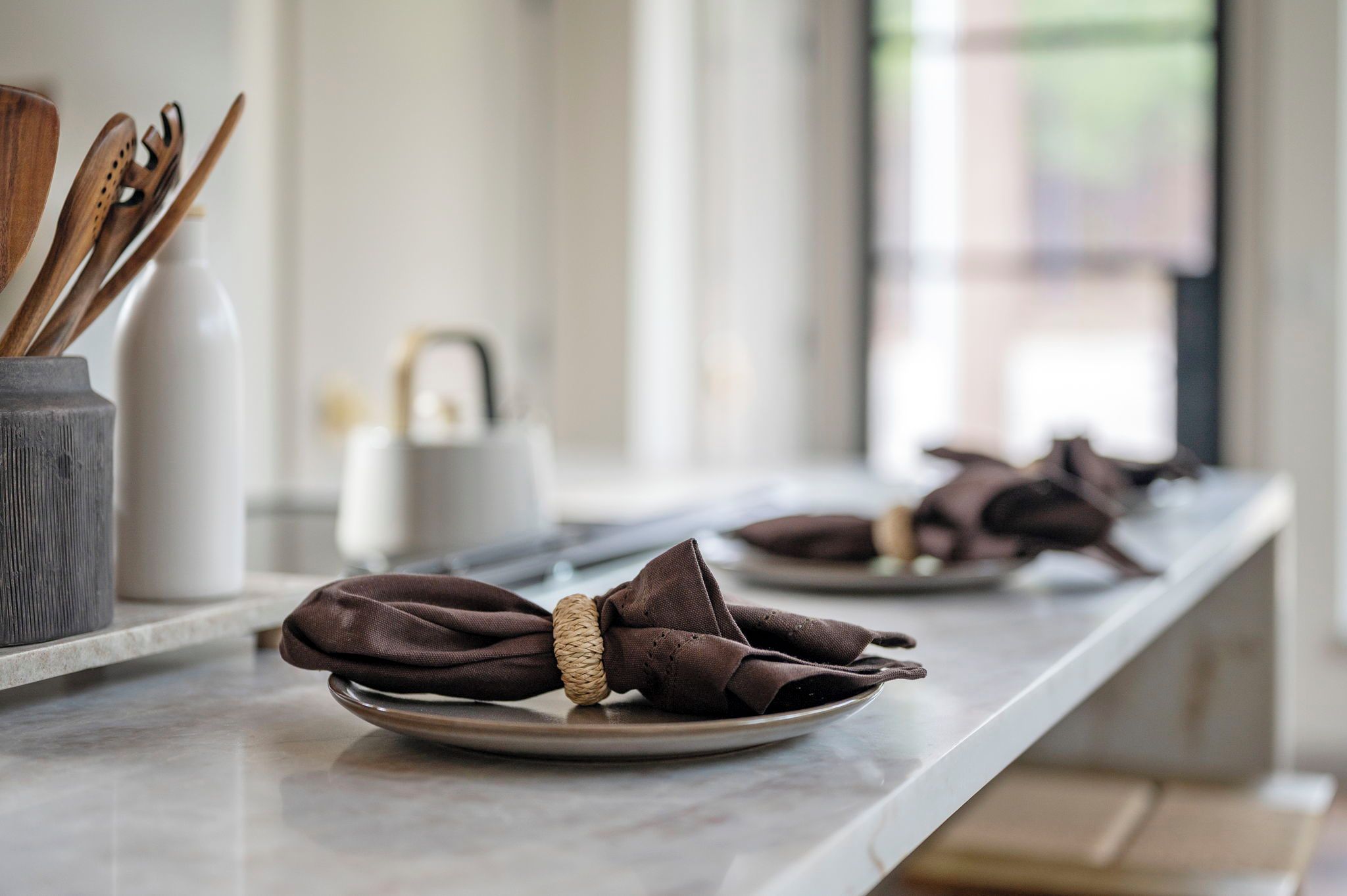 Set the island, pour the wine, and take your time. There’s something special about enjoying dinner together when there’s nowhere else you need to be.