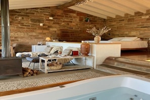 Phòng Suite Premium, lanai, quang cảnh bãi biển | Nội thất