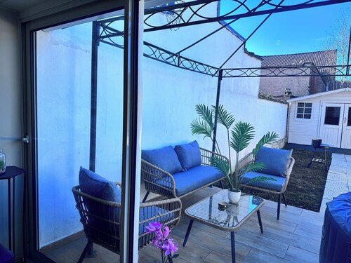 Maison 8 pers • Jacuzzi • Proche Lille & Belgique