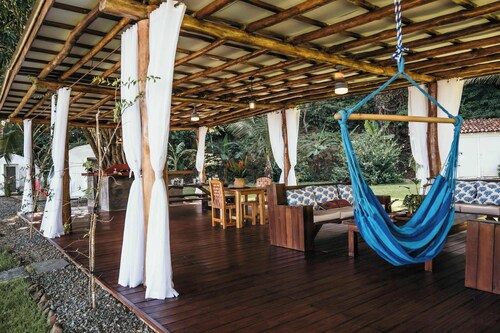 Private Oceanfront Retreat with Jungle Domes