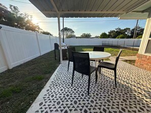 Opções para refeição ao ar livre