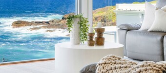 Salt n Sol - coastal split-level home with pool, alfresco dining, and breathtaking Kiama ocean views