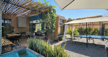 w* | Quiet 2BR Villa w/ Pool & Games in Ica