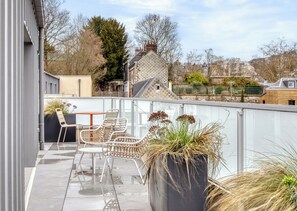 Terrace/patio - Les Mathurins, F2 unique terrasse, parking et sport (Rouen)