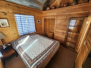 1 bedroom, WiFi, bed sheets - A peaceful setting for guests to relax and unwind. (Blue)