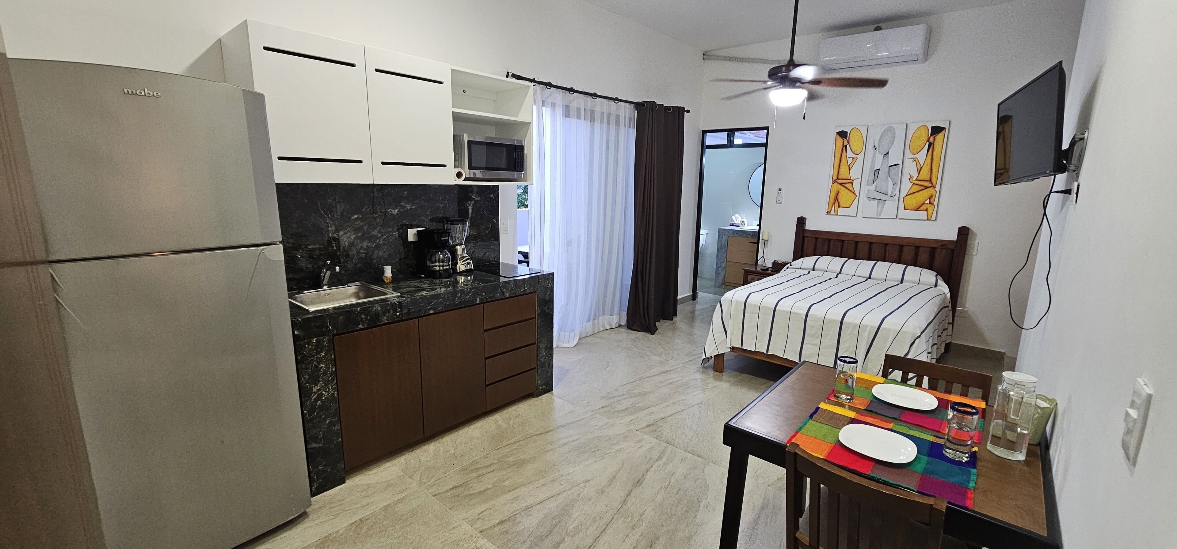 1 chambre, Wi-Fi, draps fournis