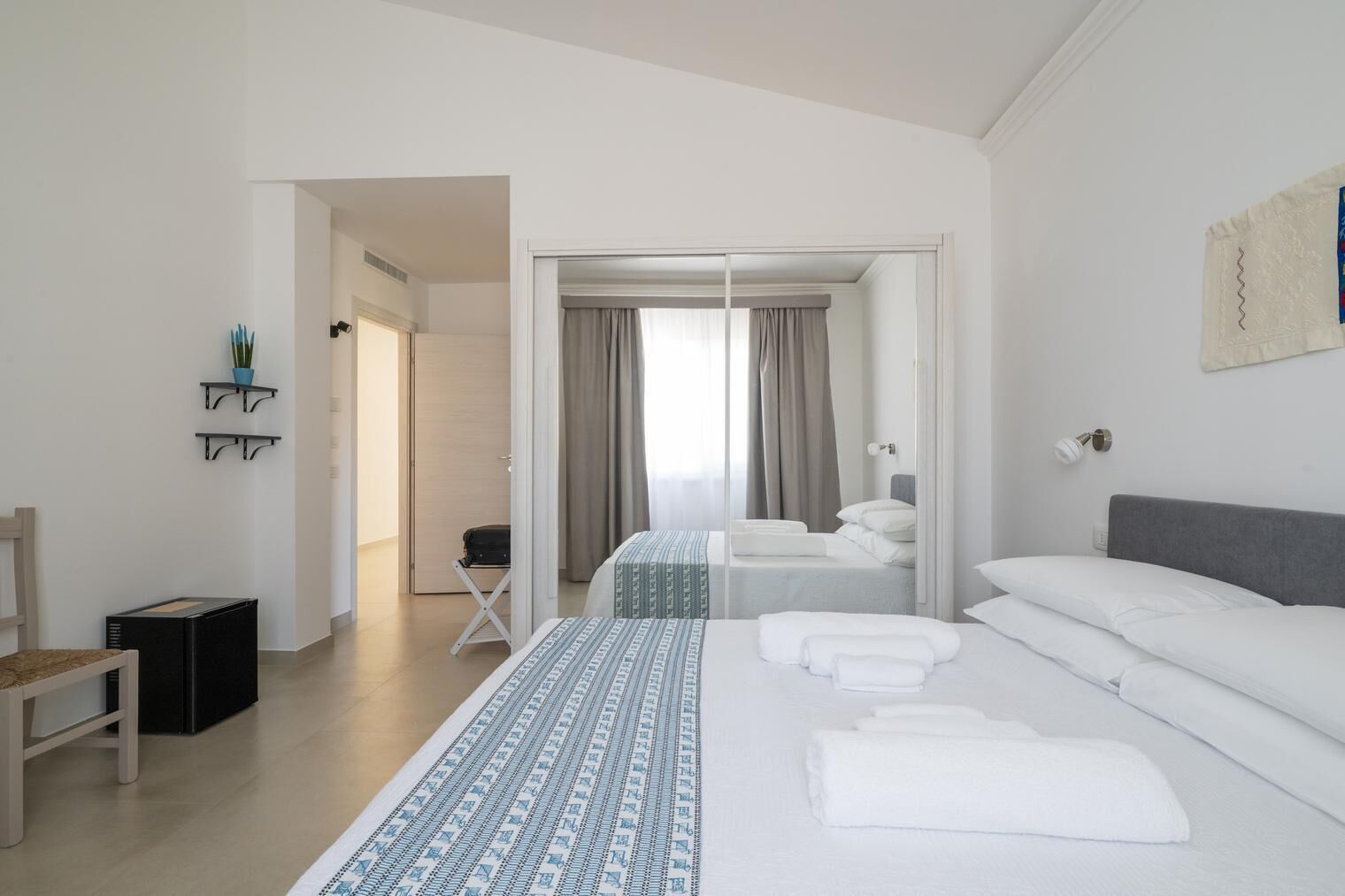 1 dormitorio, cuna de viaje, wifi gratis y ropa de cama