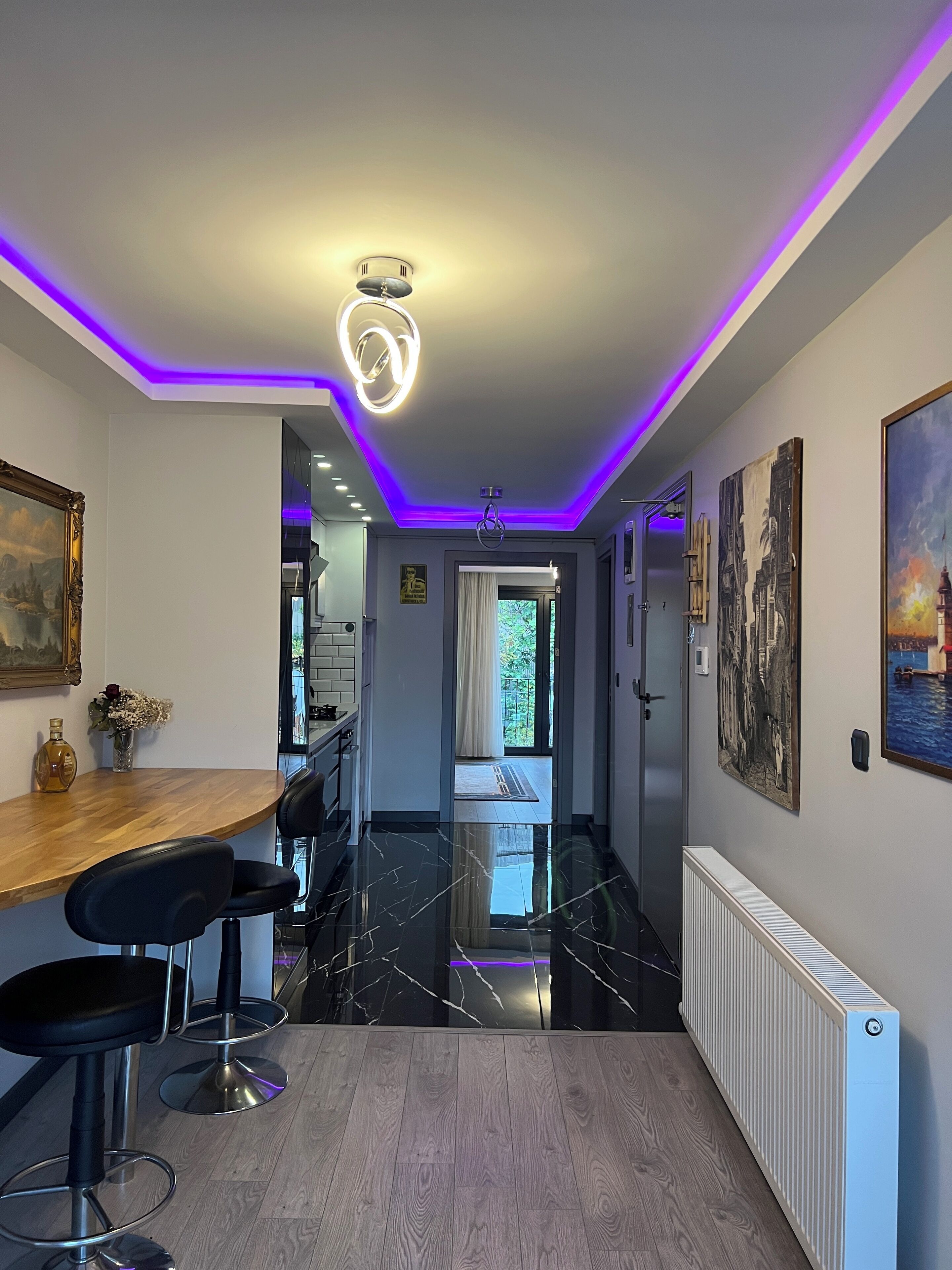 Comfort-studiosuite - byudsigt | Spiseområde