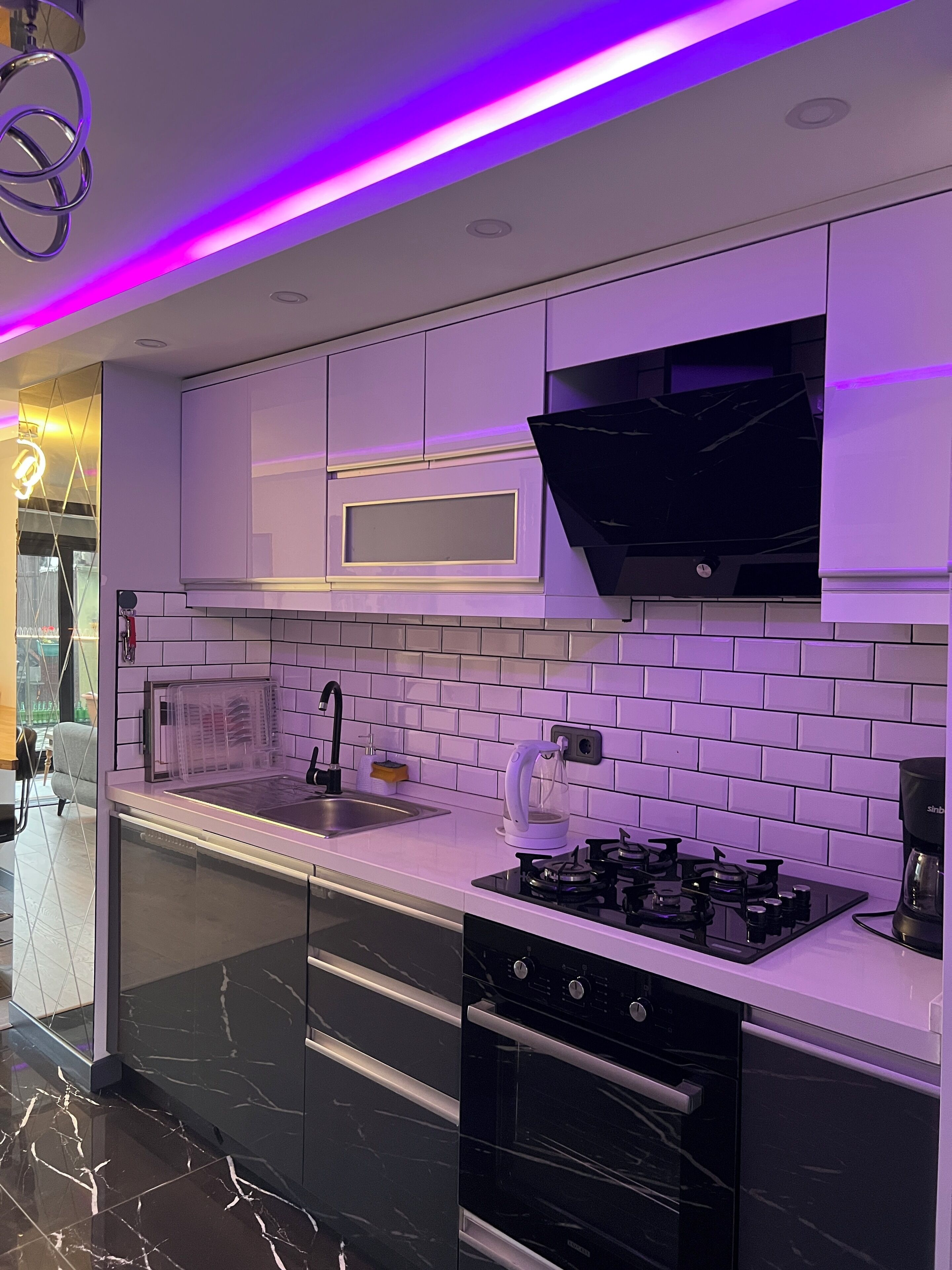 Leilighet – deluxe, byutsikt | Eget kjøkken | Kjøleskap, ovn, kokeplater og kjøkkenutstyr