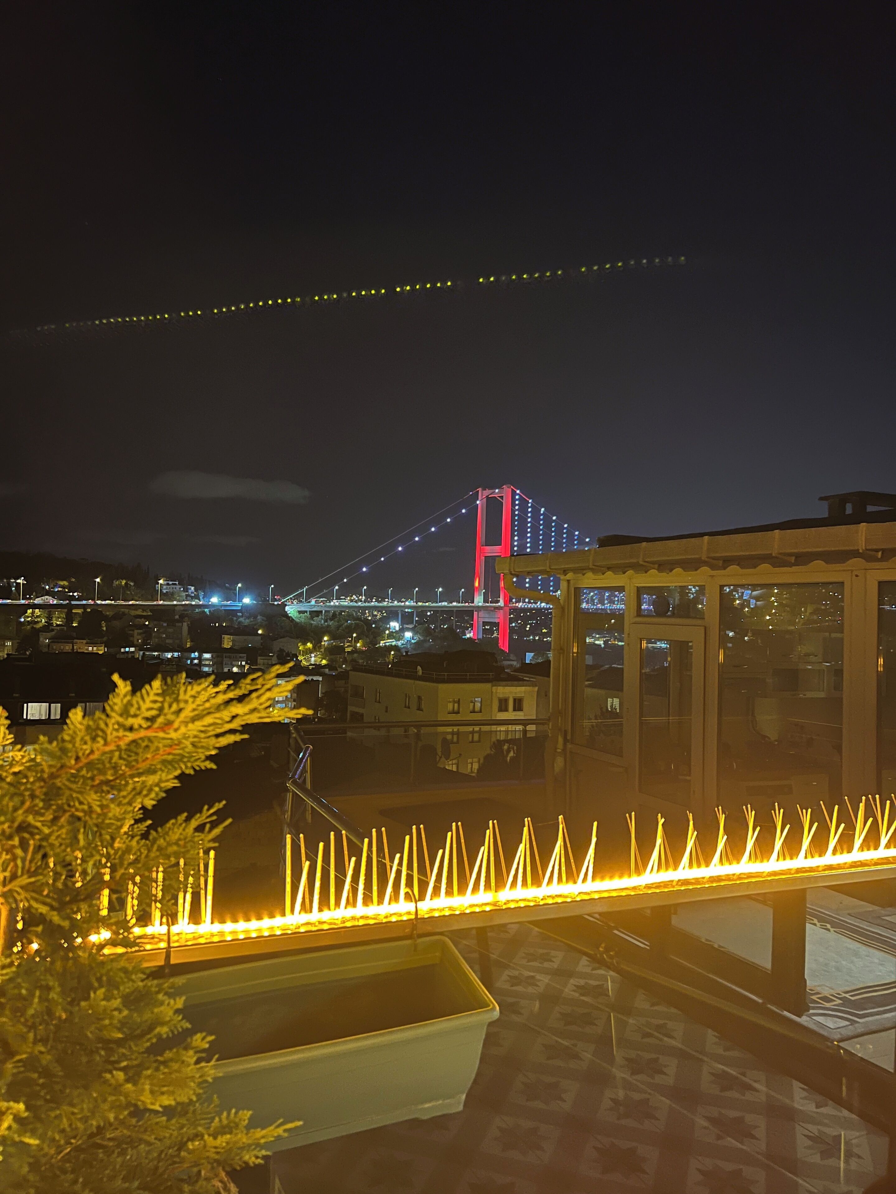 Condo luxo, vista para a cidade | Terraço/pátio