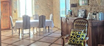 Le pressoir, pour 5 à 7, piscine partagée