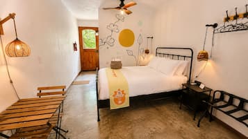1 dormitorio, tabla de planchar con plancha, wifi gratis y ropa de cama