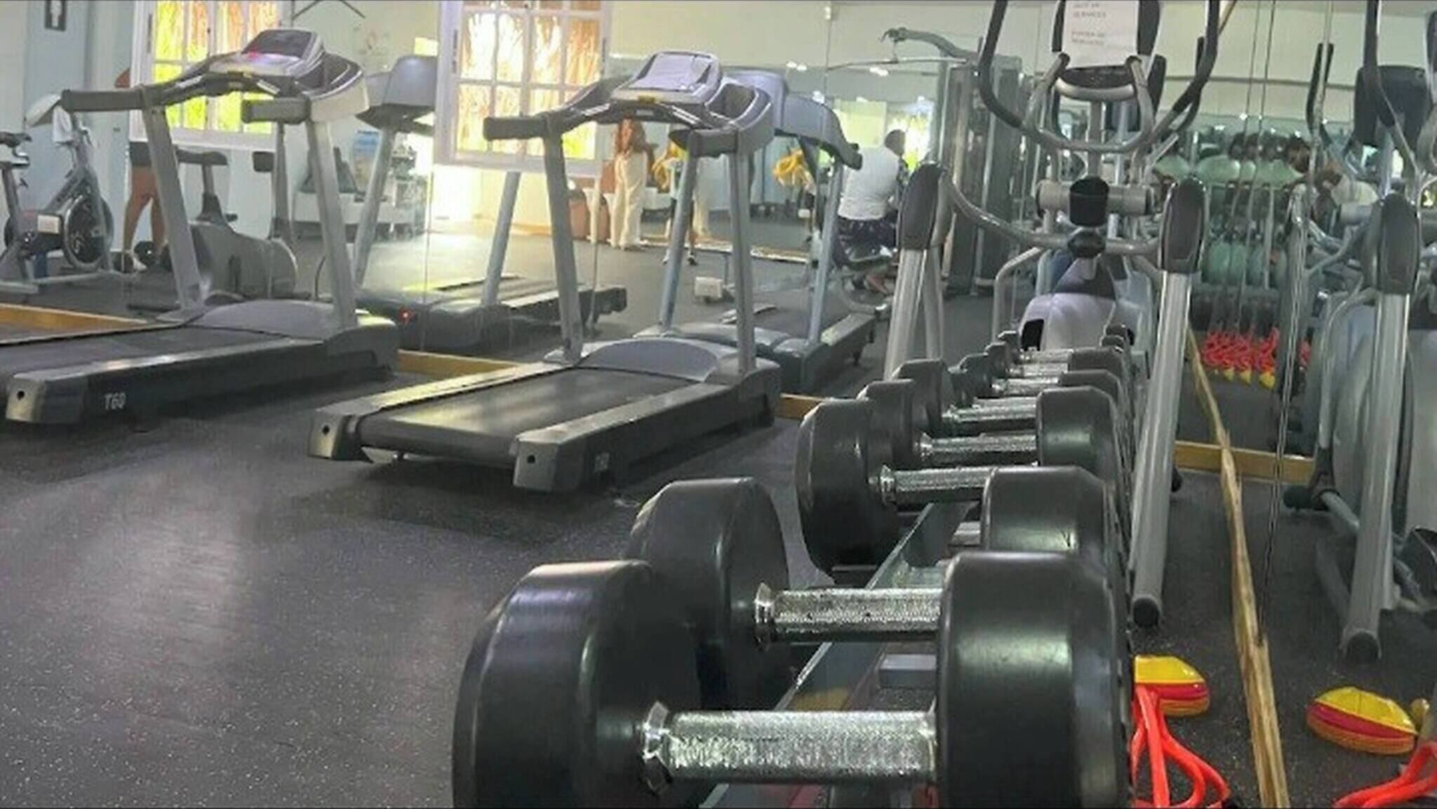 Chambre, 1 chambre, fumeurs | Studio de fitness