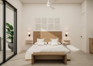 Standard Twin Room | In-room safe, desk, laptop workspace, blackout curtains - The Retreat Turks & Caicos (Providenciales)