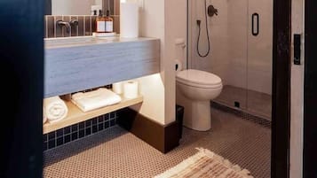 Shower, hair dryer