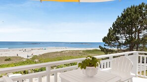 Outdoor dining - Ocean-View 1BR Suite w/ Fireplace & Beach Access (Kennebunkport)