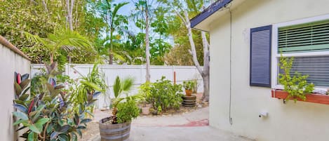 Enceinte de l’hébergement