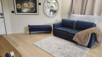 Apartment, 2 Bedrooms | Living area | 55-inch Smart TV with digital channels, Netflix, streaming services