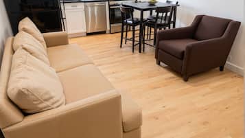 Lägenhet - 1 sovrum | Egyptiska bomullslakan och sängtillbehör av högsta kvalitet