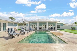 Beheizter Pool