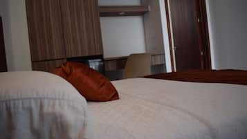 Classic Double Room, Multiple Beds | Desk, laptop workspace, iron/ironing board, free WiFi