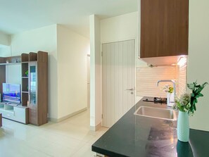 Apartamento estándar | Cocina privada | Hervidor eléctrico