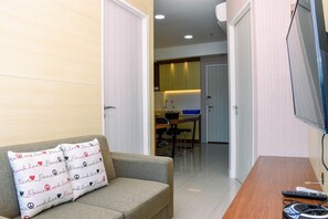Standard Apartment | Living room - Spacious And Cozy 2Br Grand Kamala Lagoon Apartment (Bekasi)